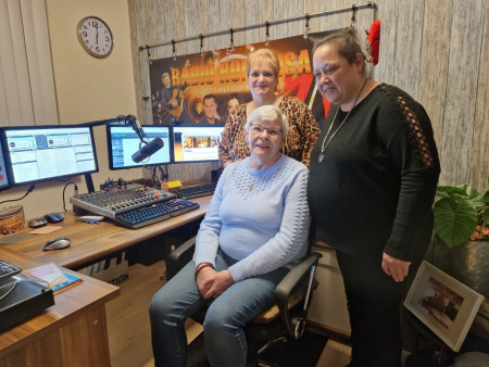 In de studio bij Joop en Dorien